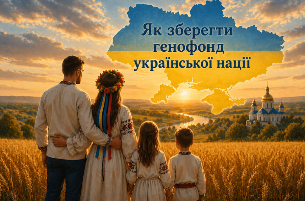 ЯК ЗБЕРЕГТИ ГЕНОФОНД УКРАЇНСЬКОЇ НАЦІЇ